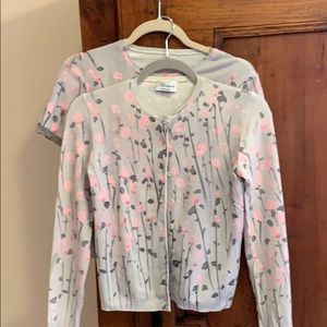 Bluemarine Rayon Twinset Sweater Set